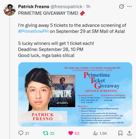 sqmberg's tweet photo. @fresnopatrick grabe ka na talaga nhay'ed soafer ellen degenerous ang atake
#IStandOnPatrickFresno #PrimetimePH @freelikula @chyxnna https://t.co/hZm1RvWlJN