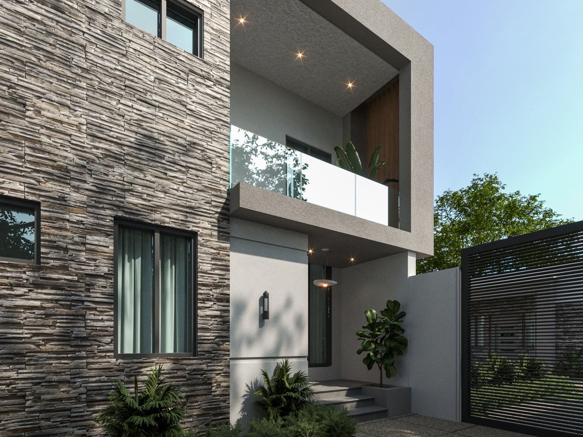 A_wahab_I's tweet photo. Introducing Dankane Residence 🏡
A modern masterpiece designed to suit the Sokoto climate, clean lines, natural stone, soft landscaping.

From concept to construction, we bring the vision to life. 🏗️

Send a DM to start your own masterpiece project with us🤝 https://t.co/zDUGM3gEXc