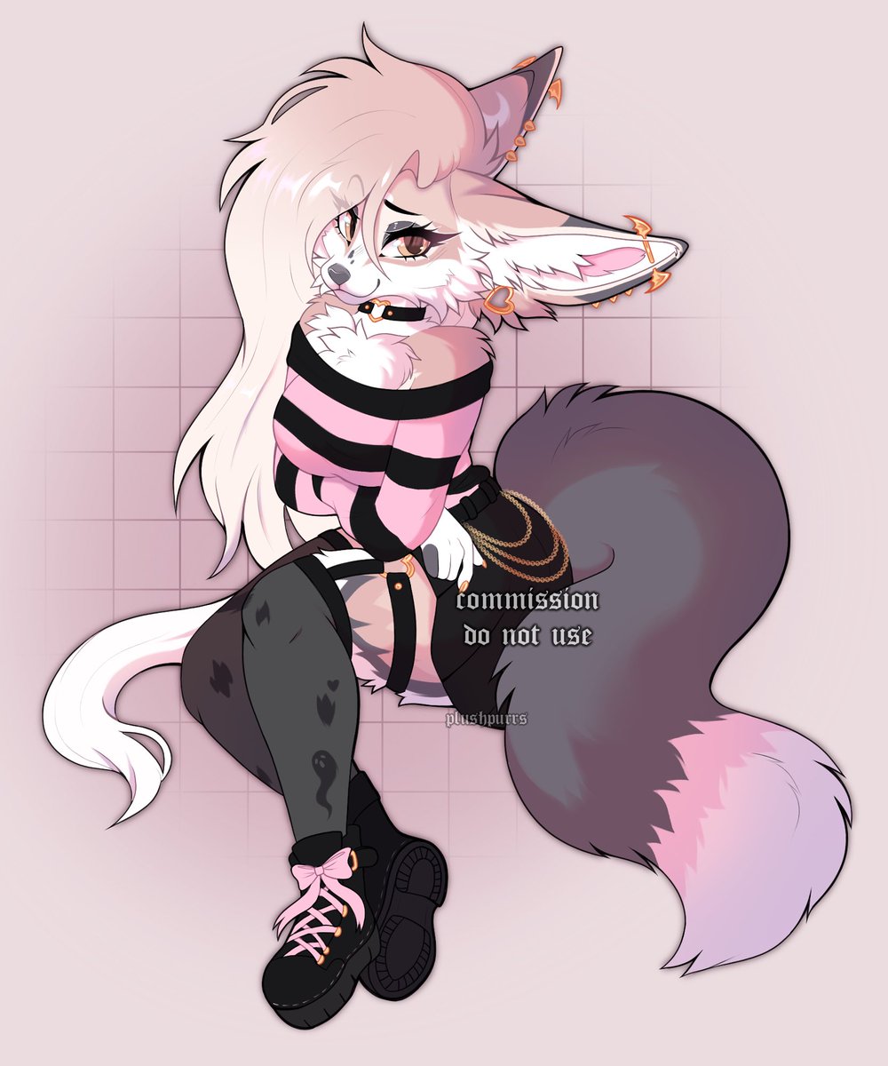 plushpurrs's tweet photo. Pretty fennec 🎀✨ https://t.co/r59bl5VIVU