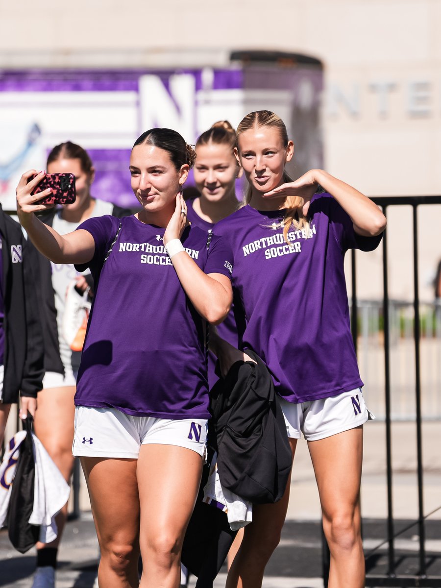 NUWSoccer's tweet photo. Ready for it ✌️ https://t.co/61USDEJrQu