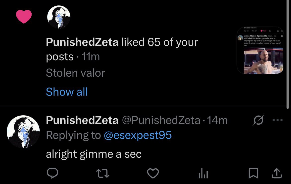 esexpest95's tweet photo. Everyone pay attention to this patriot and follow xis example 🫡 https://t.co/G6PW5jAPaB