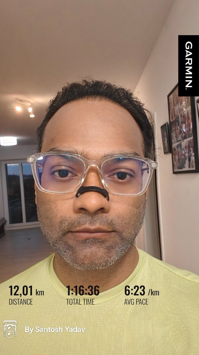 SantoshYadavDev's tweet photo. 12km for the day, my longest run since getting injured in November last year, getting in shape to do my first half marathon on my birthday.

Close to 45 days to go 🚀

I will get the goal to raise some OSS fund soon 

#garmin #beatyesterday https://t.co/EygXa7W3WN
