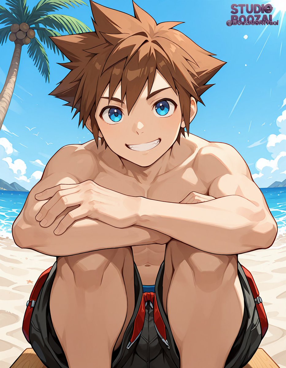 BoozAISfwYaoi's tweet photo. Sora / Kingdom Hearts

#Sora #KingdomHearts #AIArt #AnimeArt #AnimeBoy https://t.co/jZhaJg6X7M