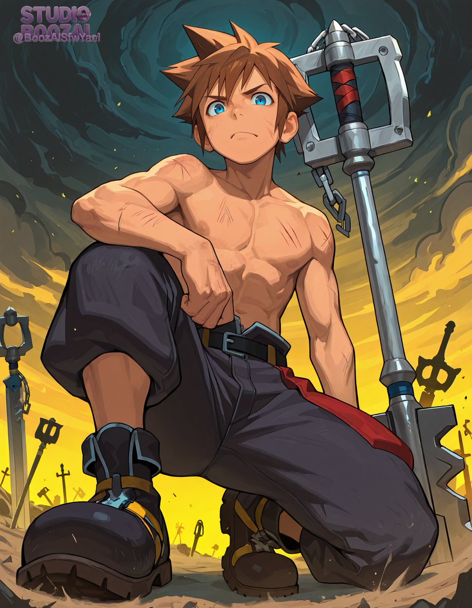 BoozAISfwYaoi's tweet photo. Sora / Kingdom Hearts

#Sora #KingdomHearts #AIArt #AnimeArt #AnimeBoy https://t.co/jZhaJg6X7M