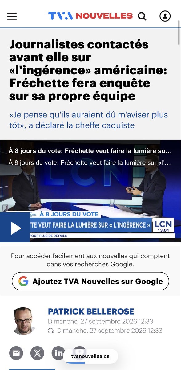 AlexGDuchainePQ's tweet photo. @CFrechette ajoute des pancartes roses avec la mention « compétente »… mais elle obligée de faire enquête sur sa propre équipe à huit jours du vote. Disons que leur nouveau slogan vieillit vite. #PolQc https://t.co/yJtyNMBSal
