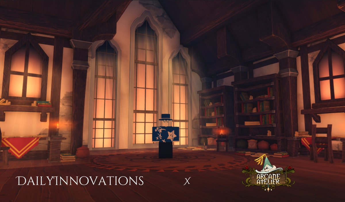 DailyInovations's tweet photo. Customization background for Arcane Atelier

#robloxDev #Roblox #robloxArt https://t.co/jEiBhexfO2