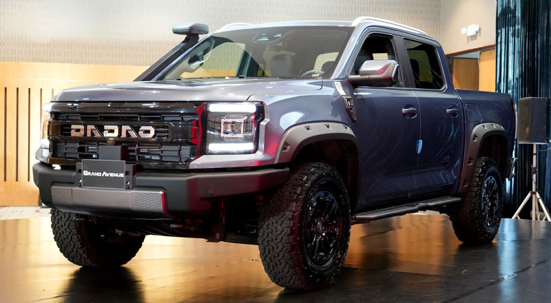 technocio's tweet photo. #Autos #Astara #camionetaGrandAvenue #camionetas #JMC JMC lleva las pick-ups a un nuevo nivel con la llegada de la Grand Avenue Pro y Vigus Work https://t.co/kPWDzL6K67 https://t.co/zqSBbO8oxm