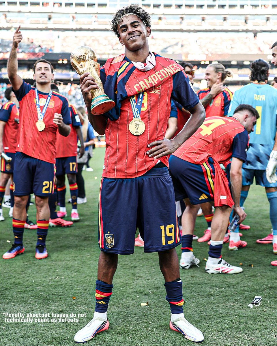 ESPNUK's tweet photo. Spain haven't lost a match since Lamine Yamal made his debut 🤯 https://t.co/tQI9aHosGR