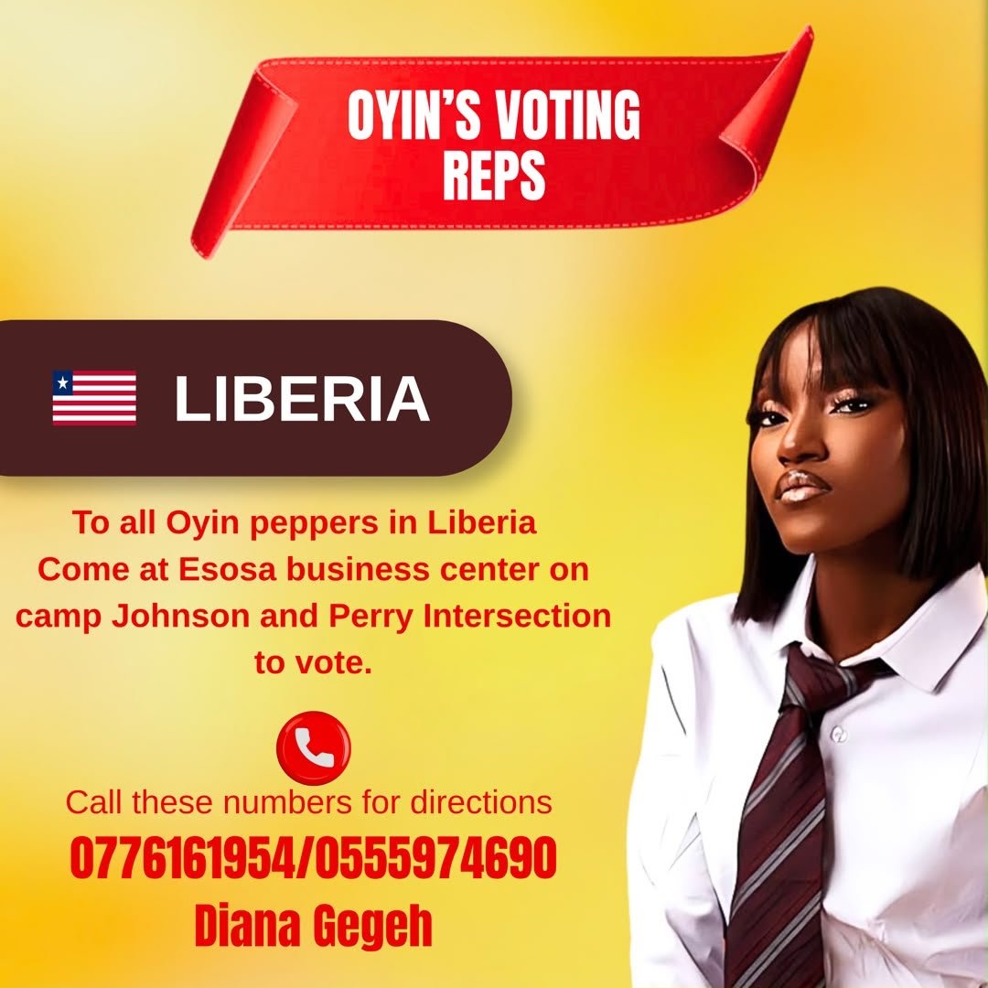 oyin_oshikoya's tweet photo. OYINPEPPERS 🌶️

The FINAL VOTING STRETCH is almost here! 🔥

Odogwu OyinPeppers, let’s get familiar with all our voting reps. It’s time to get organised and bring this win home for Oyin! 🏆

OYIN FOR THE MONEY 
VOTE OYIN AGGRESSIVELY
#BBNaija #OyinOshikoya https://t.co/VcQbJj7LYi