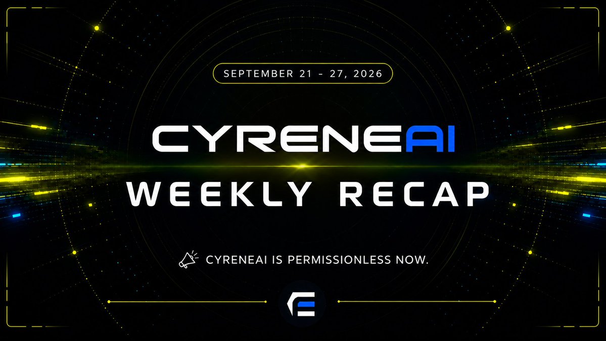 CyreneAI's tweet photo. Just in case you missed this week at CyreneAI, here’s what went down across the ecosystem:

🚀 Launches:

• @HolaDrive 

A ride platform with fare bidding, live tracking, payments, and real-world rewards.

https://t.co/jY7e58jSe6

• @synterai  

An AI agent platform that creates, manages, and optimizes ad campaigns automatically.

https://t.co/NG9PZ75l7S

• @vccflyapp 

Agent-powered payment infrastructure for fulfillment, KYC, credentials, and customer support.

https://t.co/aWDDmOlXvw

• Preferrd

AI-powered hiring built around verified networks and tokenized referral rewards.

https://t.co/mhkFOA25za

• @OnchainBridges  

Cross-chain infrastructure keeping tokenized RWAs compliant and usable across ecosystems.

https://t.co/fL09Sk6ks6

• WageFlow

Connecting wage-linked cash flows with on-chain capital for early income liquidity.

https://t.co/bDQNH1QmDs

• @DrawsyAI  

A visual workspace combining AI agents, code, docs, tools, and project context.

https://t.co/0uxPAgvwrB

🧠 Showcases:

• @SmartSentinels_ 

Turning useful AI computation into verifiable, on-chain work through Proof of Useful Work.

https://t.co/5UqG6IkAjT

• @ScandumAI 

AI employees handling lead generation, conversations, follow-ups, and customer service.

https://t.co/OSdMetsuVn

• @100XPrompt 

Orchestrating open-weight AI models for planning, execution, and verification.

https://t.co/IoMJgPUcch

• @makecortex 

A personal intelligence clone that can speak, meet, and act on your behalf.

https://t.co/kkArACDs5c

• @BobeApp 

Algorithmic spot trading across major exchanges while keeping users in custody.

https://t.co/yazoYhGcKk

• @SeleKyT 

AI-powered first-pass video editing that keeps human editors in control.

https://t.co/gZCc2Xo8Fy

Another week, more builders shipping. ⚡️