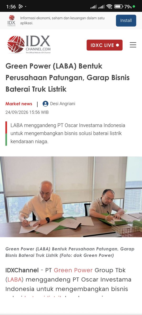 kaelyasweet's tweet photo. berita sih cakep mau ekspansi bisnis baterai kendaraan tapi liat grafiknya abis terjun bebas bikin mikir dua kali pantau aja dulu sambil ngopi ☕👀 #AplikasiAjaib #FintwitID #ChartTalk https://t.co/glxxrDi1iQ