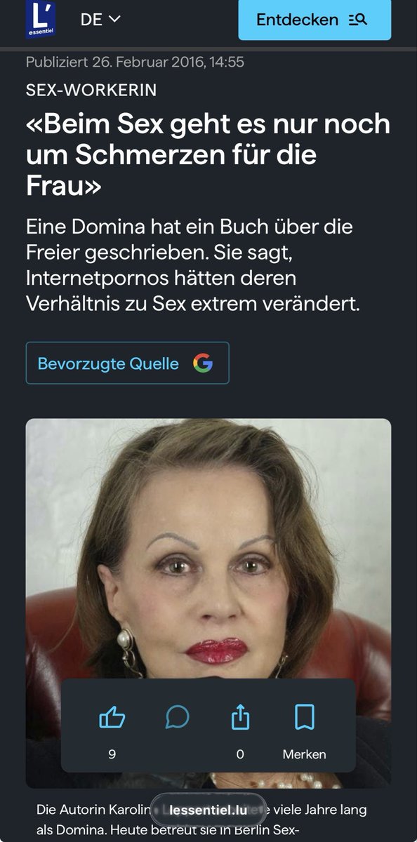 klfeuerfalter's tweet photo. 🧚♀️Nochmal zu dem Video der ehemaligen Pornodarstellerin die über Anal S. und bis zur Bewusstlosigkeit Würgen spricht. Es dauert natürlich nicht lange bis jemand #Victimblaming sagt . Wir müssen aber darüber sprechen WARUM #Mädchen junge #Frauen sich ^freiwillig^ in solche Situationen begeben. Warum sie sich Risiken aussetzen bei denen sie körperliche u. psychische Schäden erleiden. Wenn jemand volljährig ist kann man die Person schlecht daran hindern. Sie müssen sich das mal überlegen, diese #Frauen haben so unangenehmen schmerzhaften Sexkram das sie dabei am liebsten bewusstlos sind. Andere Leute sehen sich diese Filme an u. Ärzte müssen dann Rektal Schäden reparieren weil der Hinweis -Bitte Zuhause Nicht Nachmachen -gefehlt hat. Ja , es gibt tatsächlich Tage an denen mir wirklich das Verständnis ausgeht. Was hier völlig ausgeblendet wird, die Frau hätte schlicht und ergreifend sterben können, wie viele andere die erwürgt wurden . Und fragt sich nicht mal wieso oder für was , sein eigenes Leben schützen, das ist eigentlich ein Instinkt.