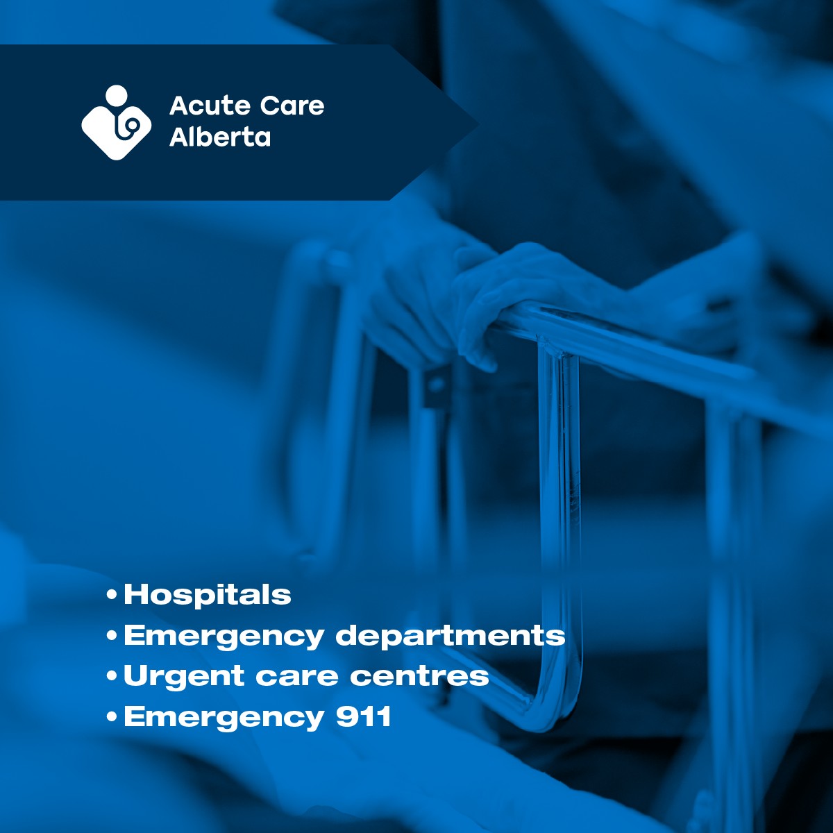 GoAHealth's tweet photo. Needing care quickly can be stressful. Alberta has options for urgent and critical needs, including hospitals, urgent care centres, emergency departments, and 911.

Learn more: https://t.co/2ZiMWNrL2d https://t.co/xTUqu8zMPo