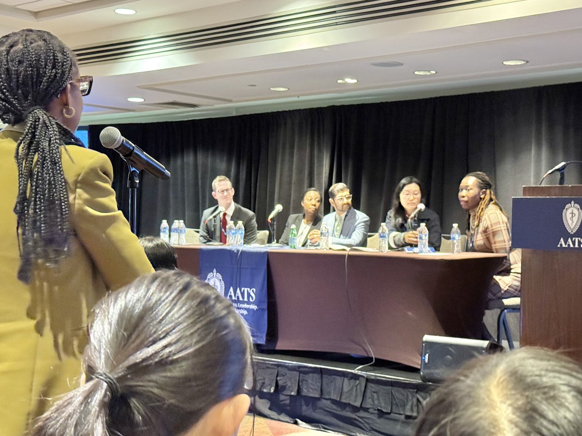 ChiFuJeffYang's tweet photo. Really impressed by this session at #ITSOS2026: “Disparities in Access and Treatment for Personalized Cancer Care.”
Every presentation was thought-provoking & each gave me something practical to take home and act on.  Such an amazing line up!!!

Speakers:
Alex Potter, Harvard Medical School (@alexandra_p_24)
Amie Miller, Sarasota Memorial Health)
Fatima Wilder, MGB (@FWilder9)
Alexis Chidi, MSK (@AlexisChidi)
Patrick Seastedt, Roswell Park (@SeastedtMD)

Discussants
Loretta Erhunmwunsee, City of Hope (@LorettaEMD)
John Waters, UT Southwestern)

Moderated by Neel Chudgar, Montefiore (@nchudgar) and Jane Yanagawa, UCLA