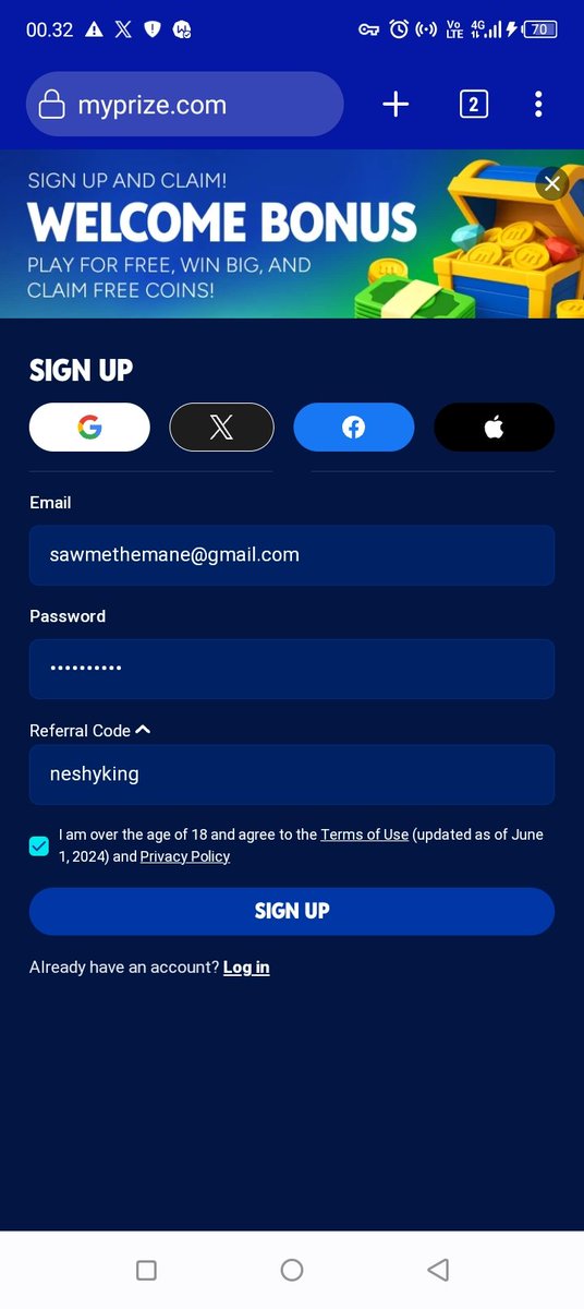 dresentralisasi's tweet photo. @CryptoWithCGA Signup 50 ♥️ https://t.co/iYsRHCPU2E