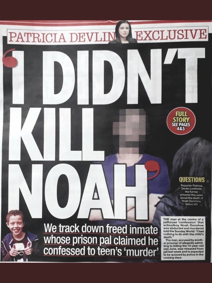 ManusSinead's tweet photo. #JusticeForNoahDonohoe💙
#TruthForFiona❤️
#Week327💔

#NoahsArmyStillHereStillStrong ⚡️ https://t.co/mYPcKZlSvh