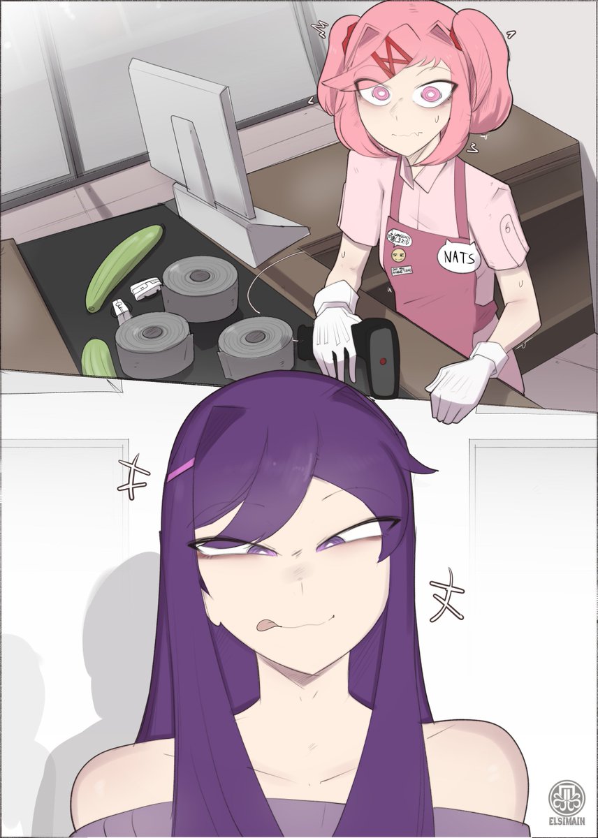 ElsiMain's tweet photo. Natsuki Shoplifted 😰 https://t.co/MiRmqKyCZP
