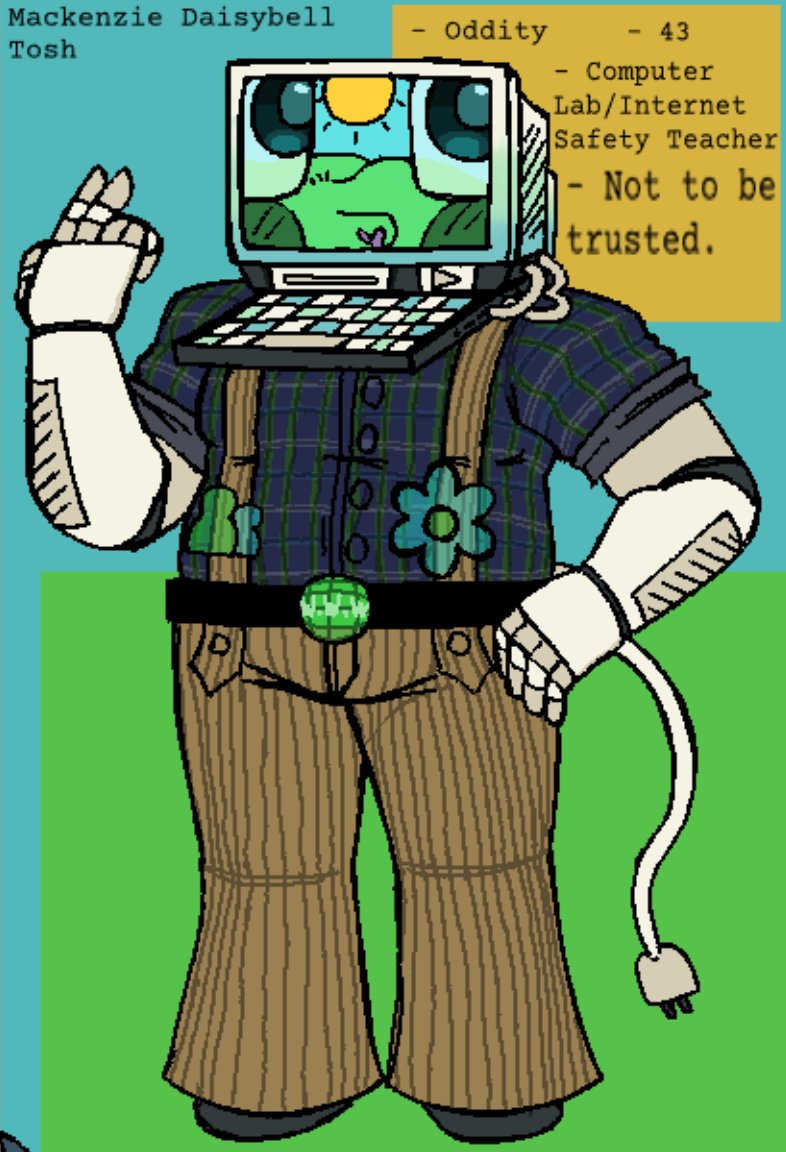 rottn_legcy's tweet photo. Mac's ref is officially done!!! yay!!! #funhouse #fairs #funhouseoc https://t.co/MmgVeizORL