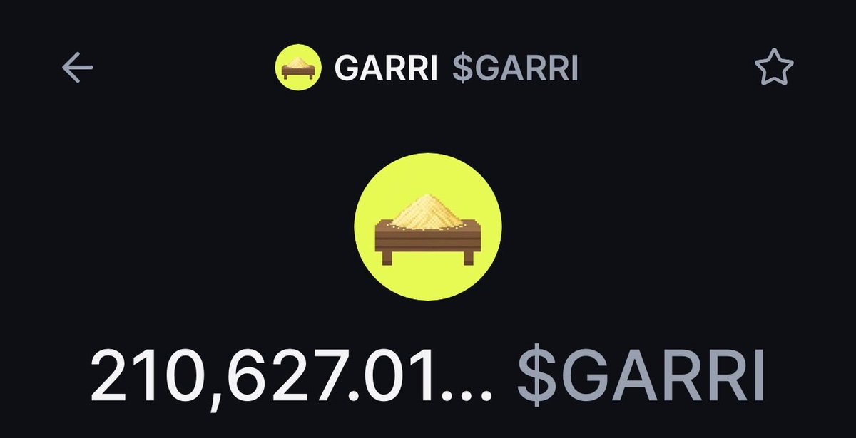 Web3stunner_'s tweet photo. yo guys! $GARRI just launched and it’s doing massive numbers already 

• 45% to graduation, let’s see your $GARRI bag 

• CA: 0xdDDF7AB756C35b4d0537825497e6932780710241

• buy directly on pons: https://t.co/wSQif5D5Fe

• it’s on Robinhood chain

Dev @degenBRO__ https://t.co/mNoZi8GYa9