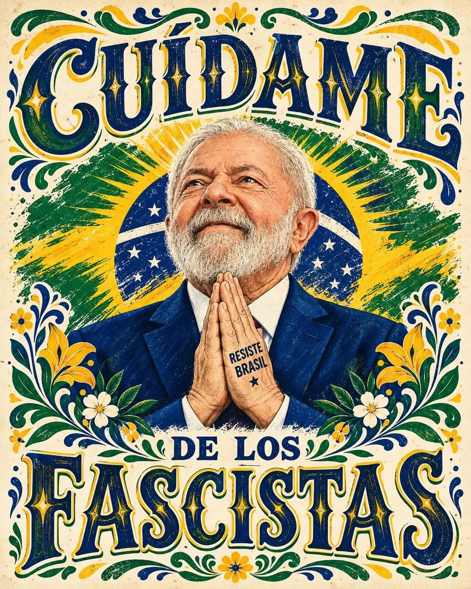 Tj_Toro9's tweet photo. Esta cuenta chilena apoya la candidatura de Lula.

Latinoamérica unida contra el Fascismo ✊🏻👊🏻.

¡Vamos Lula! 😊🇧🇷💪🏻.

#Lula13. https://t.co/QLf9f10gx5