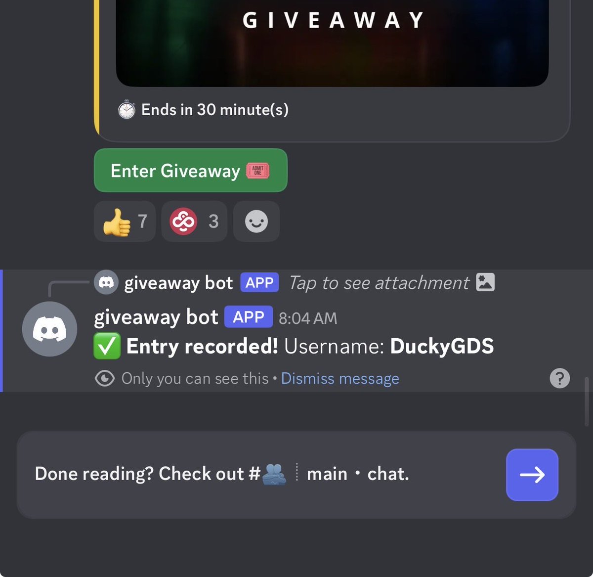 DuckyGDS's tweet photo. Appreciate you guys! It’s awesome you run these giveaways daily in the discord! @CoinPoker_OFF https://t.co/waFNtb29Qe