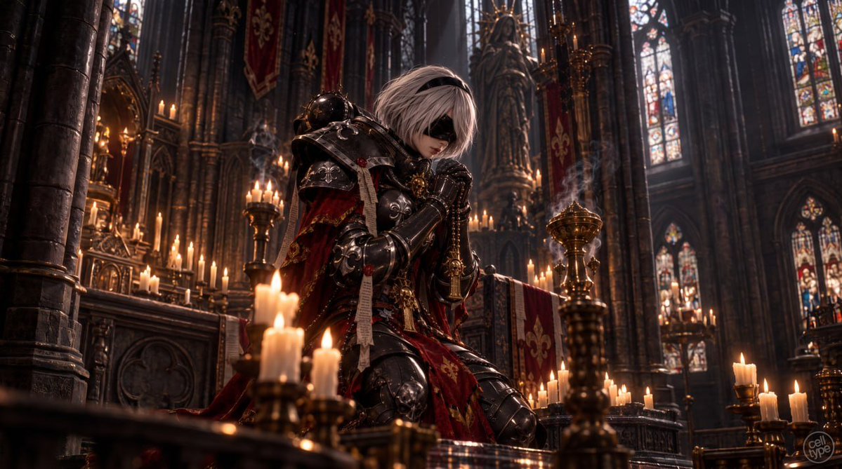 Troton3g's tweet photo. #AIart️️️️️️️️️️️️️️️️️️️️️️️️️️️️️️️️️️️️️️️️️️️️️️️️️️️ #WH40k #Nier   
2B \ Nier 
Adepte Saroritas https://t.co/l2vXiVnL4R