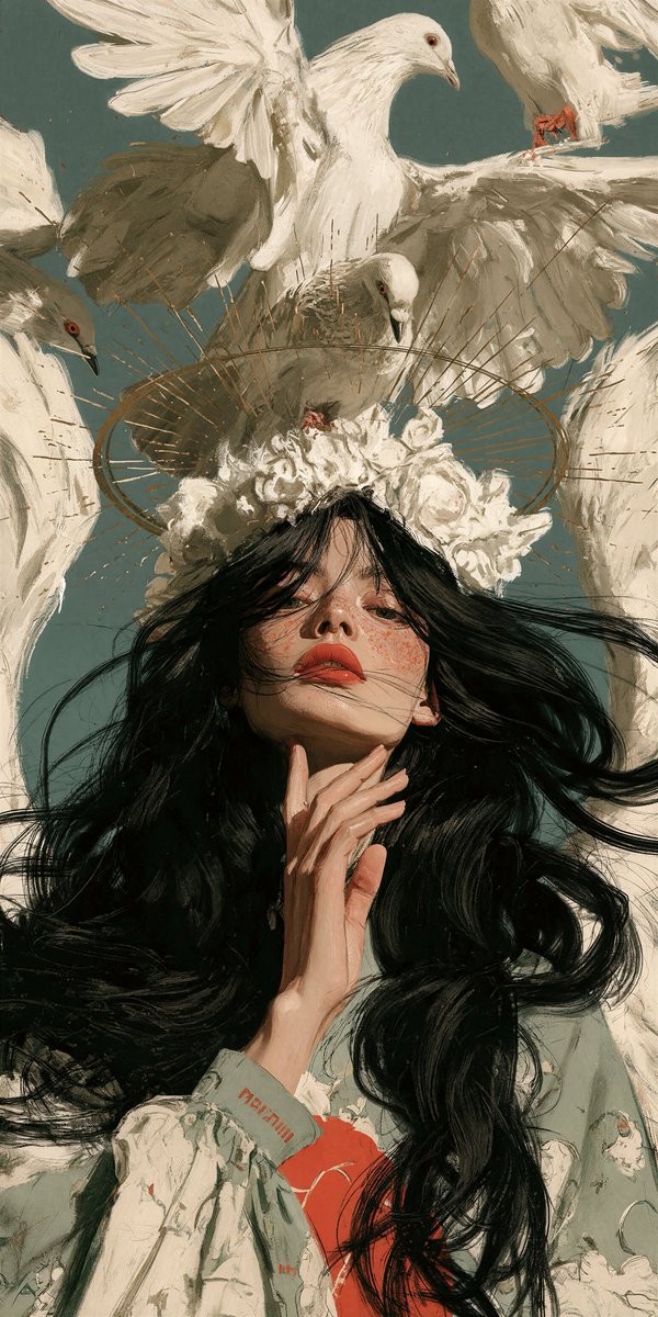 Xgoddess_visual's tweet photo. Crowned in Prayer 🤍🕊️ https://t.co/SKS6m5F9B5