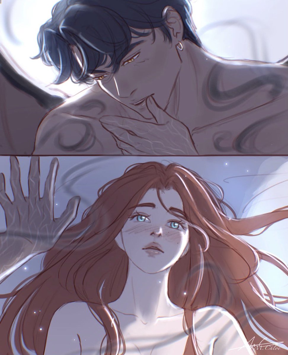foreverinelysia's tweet photo. Gwynriel x a tumble in the sheets 

Art by kloartz https://t.co/leUcZphNGn