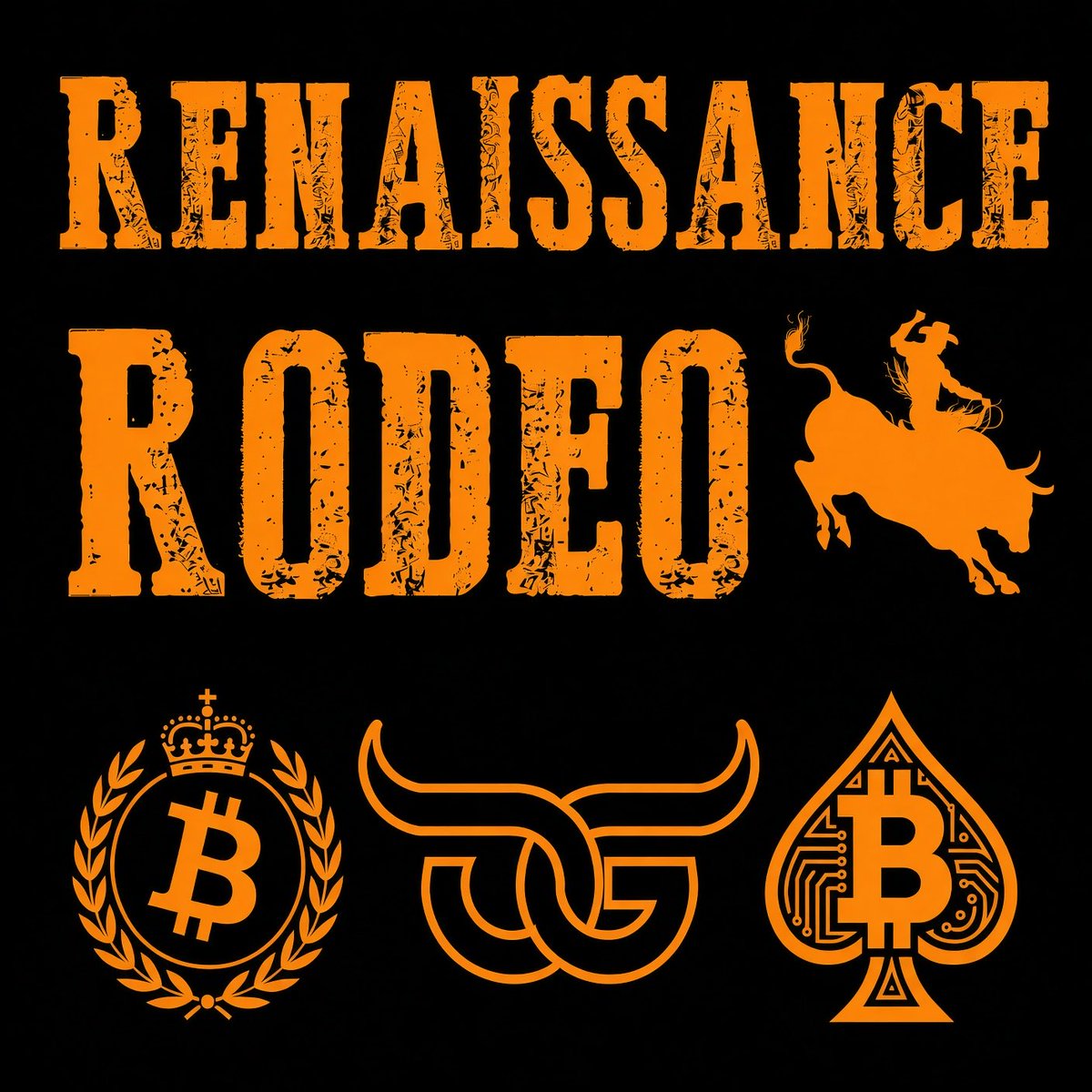 rodeo_sv's tweet photo. RENAISSANCE 2.0 INTENSIFIES 🔔

Use the code COWBOY21 for a 21% discount to Bitcoin Histórico.

This ticket includes access to the rodeo! https://t.co/hhU1J8XR5A