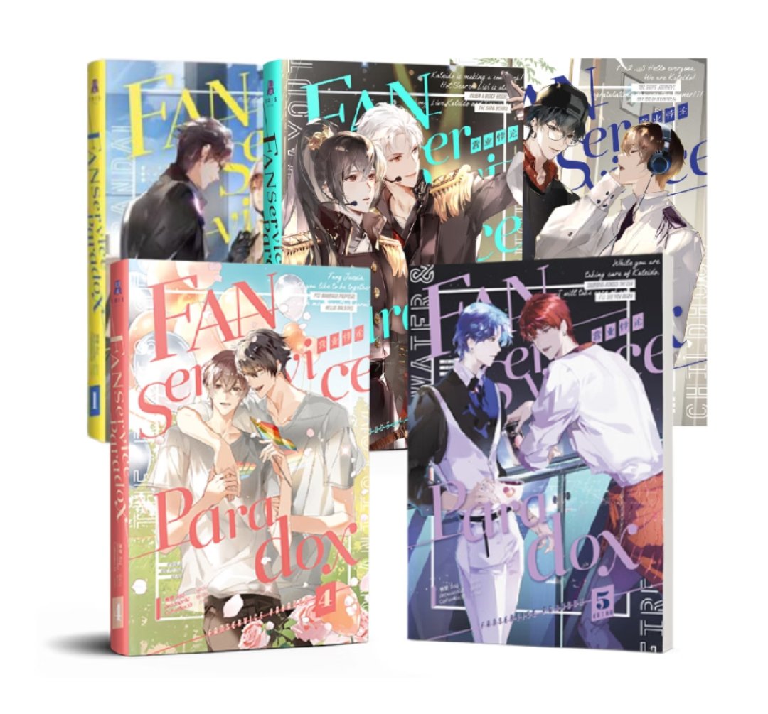 ManananMs504's tweet photo. สินค้าพรีออเดอร์ 
#Fanserviceparadox 1-5 ราคา 2000 บาท ไม่รวมส่ง
ว่าง 4 ชุด 
ใช้เวลาจัดเตรียม 7-30 วัน 
* เล่ม 1 นำเข้าจากประเทศจีนราคาจึงสูง * https://t.co/TeF1u3i6cB