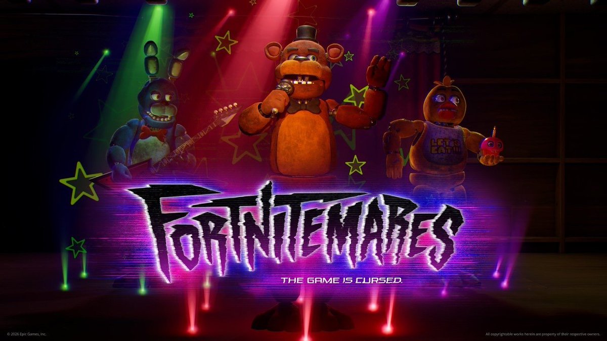 Jolan_YT's tweet photo. Votre HYPE/20 pour l'arrivée (enfin) de FNAF sur Fortnite durant ce FORTNITEMARES ???  👀🔥 https://t.co/tiBL4U0JJn