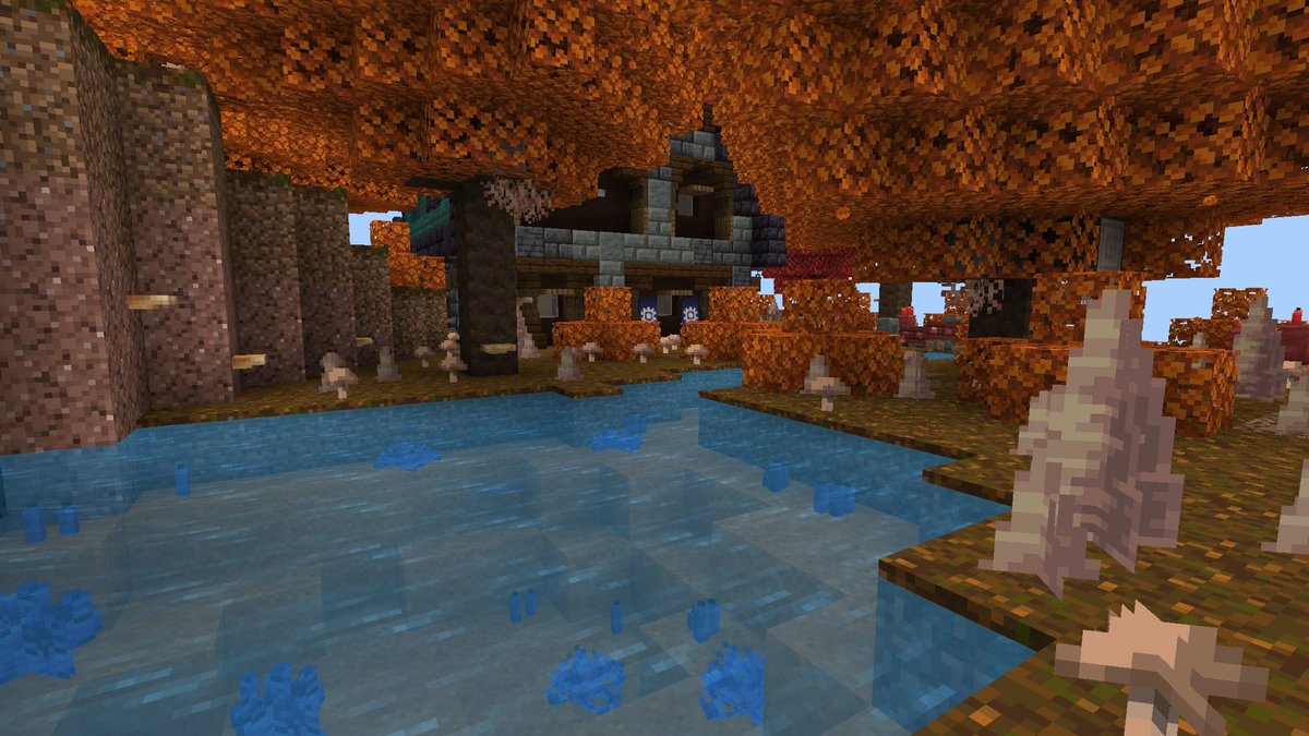 Mayotyu2's tweet photo. minecraftが楽しい 辰砂の色が素敵 https://t.co/Q9ctMZq4yy