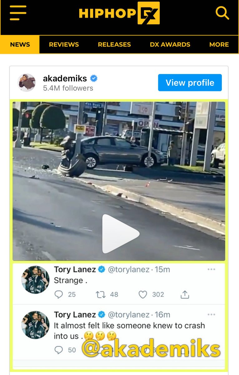 LcdBarbie's tweet photo. I am so disgusted. All this surveillance talk is triggering to me. I have to bring Tory back into this. I have to. Pressuring prosecutors to take cases. Where have we heard that? Remember when he said there was a drone outside of his balcony watching? Remember the car accident he felt was targeted? Remember him telling you Roc Nation told him not to speak?  Too much parallels in Demoree’s case to his. What more do you need for things to start clicking? I don’t even want to get into the Nicki told you so banter, or many of us getting into other things. I’m genuinely disgusted.