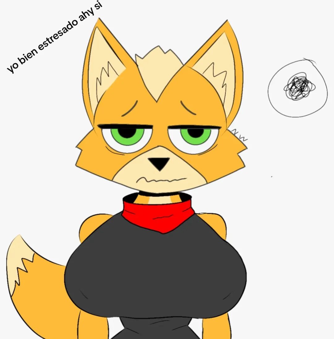 NixWol's tweet photo. Un dibujo rapido gente yo bien estresado ahy si https://t.co/Nh6sObeiH1