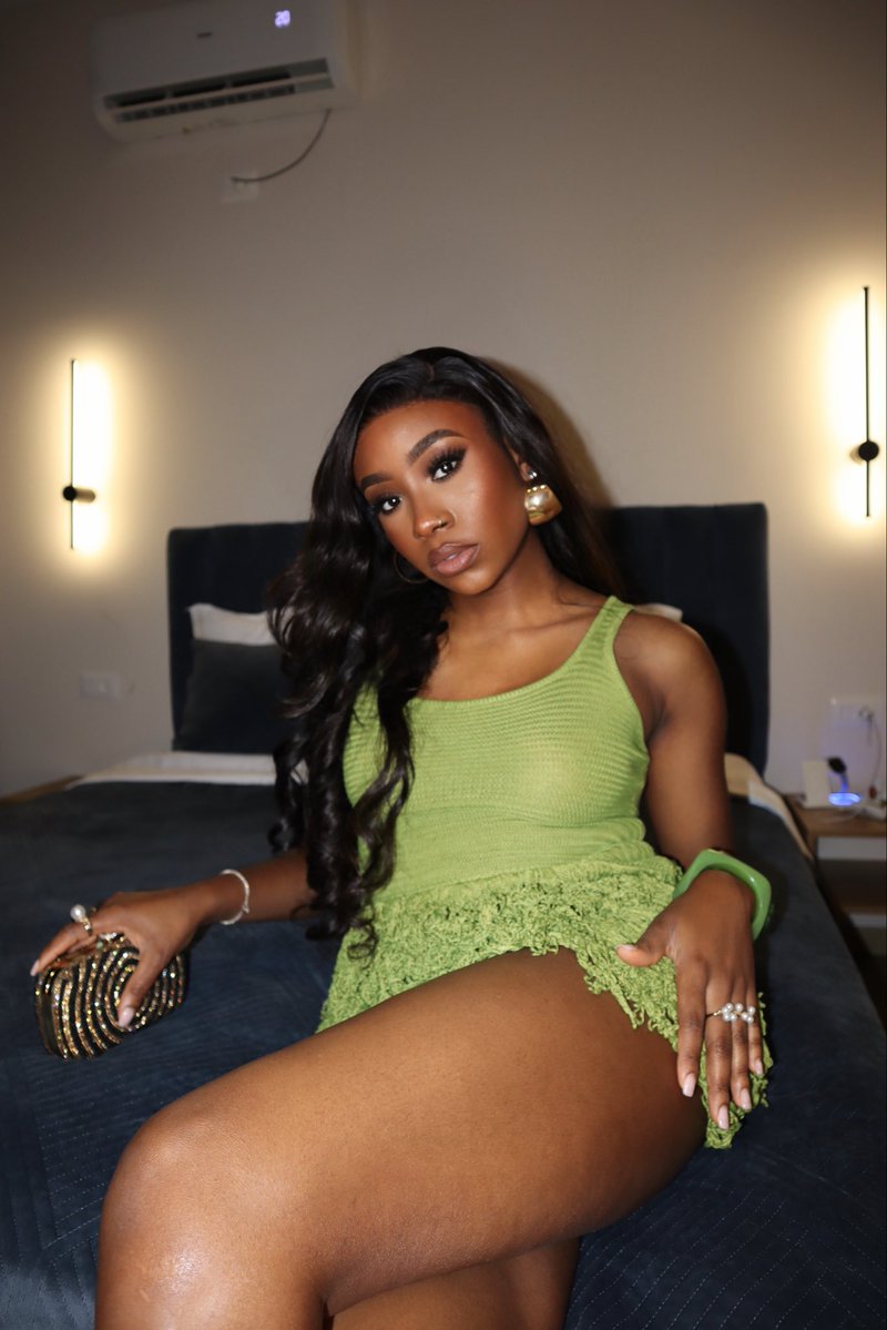 nittynita_'s tweet photo. Idk but Green is definitely my colour 🥑

#fyp #explore #ootd #styleinspo https://t.co/RG5w8EfgRM