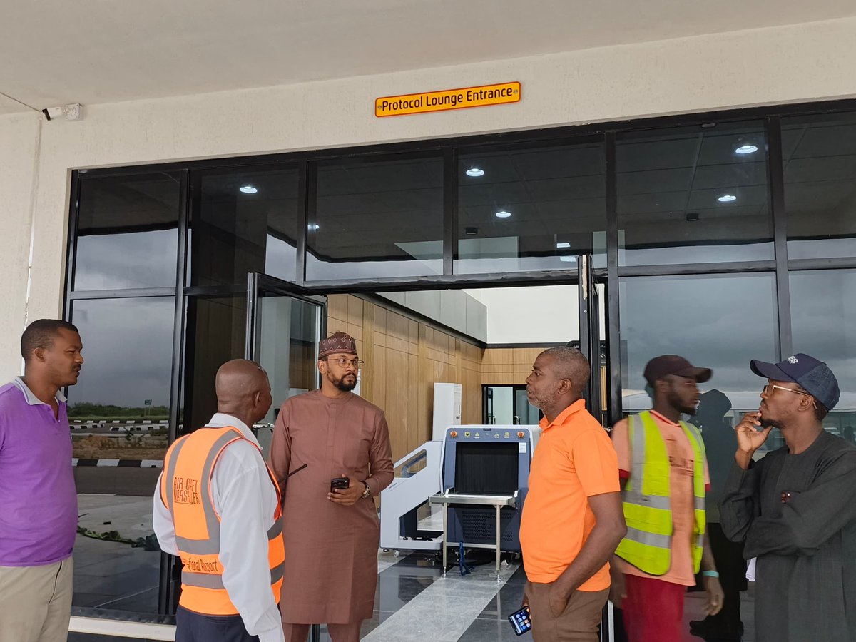 Habibgajam's tweet photo. Connecting Gusau International Airport with Reliable Internet Connectivity

Today, we were at the Gusau International Airport as part of the preparations for the commencement of commercial operations on October 1st, conducting an assessment of the facility ahead of the immediate deployment of reliable and uninterrupted internet connectivity.

At ZITDA, our responsibility goes beyond simply providing internet access. We are building the digital infrastructure that enables modern government, seamless public services and a connected Zamfara.

The airport deployment will provide connectivity across critical areas, including the domestic and international departure and arrival terminals, protocol and VIP lounges, control tower, fire station and other operational facilities.

Passengers will also enjoy free internet access, ensuring that connectivity is part of their experience from the moment they arrive at the airport.

This initiative is part of the broader digital infrastructure expansion programme of the Zamfara State Government, driven by His Excellency, Governor Dauda Lawal, and his vision of transforming Zamfara into a more digitally enabled, efficient and connected State.

The first phase of this expansion has already been completed, covering:

• Government House
• JB Yakubu Secretariat Complex
• State House of Assembly Complex
• State High Court Complex
• Yariman Bakura Specialist Hospital
• Collage of Nursing Sciences, Gusau
• Zamfara Internal Revenue Service

As we prepare to welcome commercial flights to Gusau International Airport, we are equally preparing the digital infrastructure required to support a modern airport.

#WeMeanBusiness💪🏻