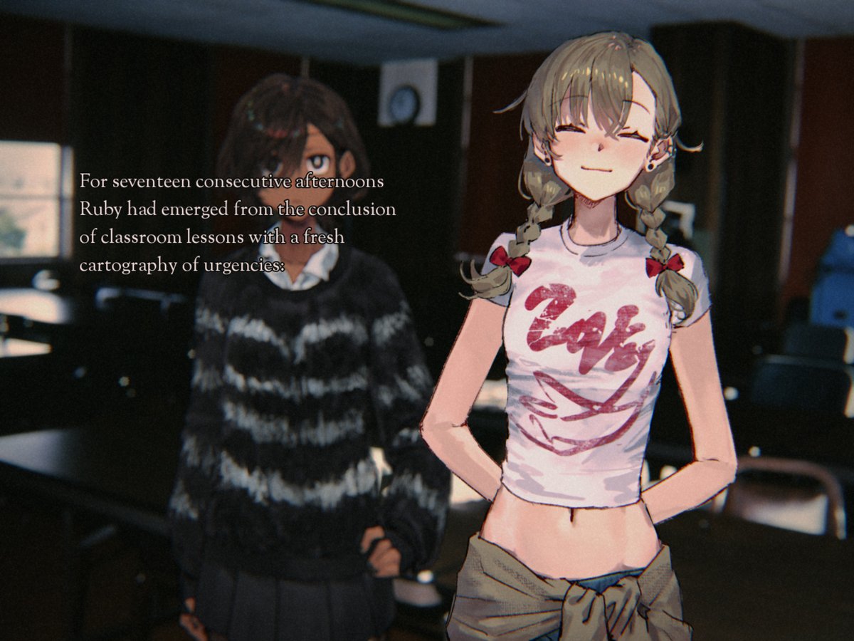 SolarAutomata's tweet photo. A slipstream magical realist visual novella about an outsider, a borrowed camera, and a city that no longer matches its own photographs—told through literary prose and ever-shifting, textured cinematic presentation.

Wishlist and download the DEMO on Steam here: https://t.co/jhaoRKaqHG