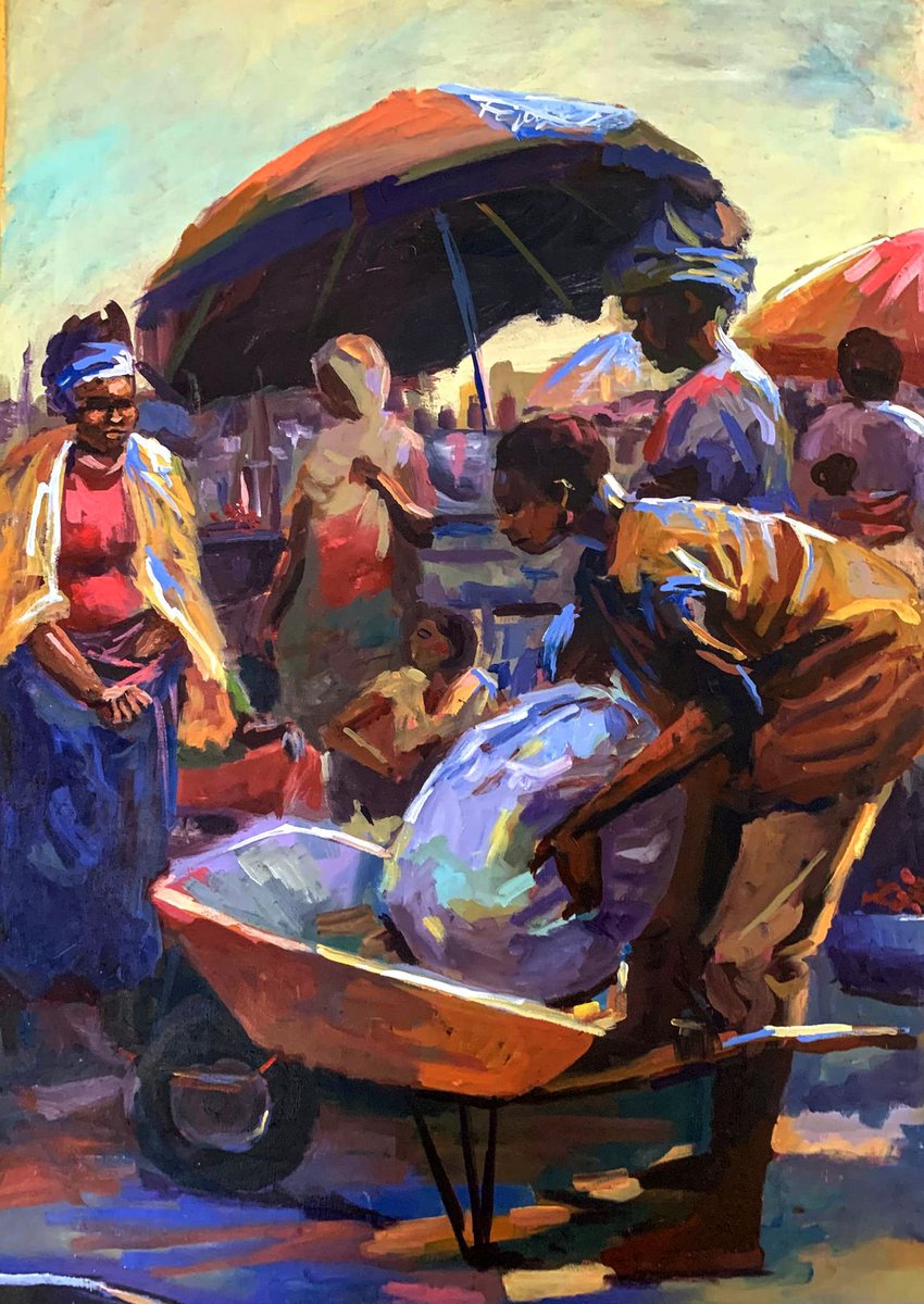 Fauzan_Imodagbe's tweet photo. Some of my pictorial composition works you probably haven't seen.
Using colourist methods in painting/color scheme 

All done beginning of this year. https://t.co/JByayqeVG1
