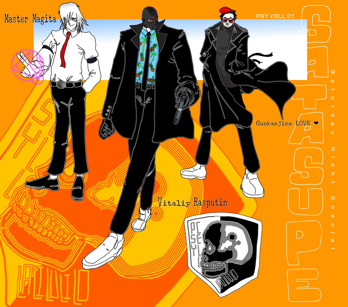 StraginskiExtra's tweet photo. Tinkered with an old ttrpg drawing of SATASUPE characters. One character didn't get it's place on the pic im lazy to add her https://t.co/bB2BhbNlxA
