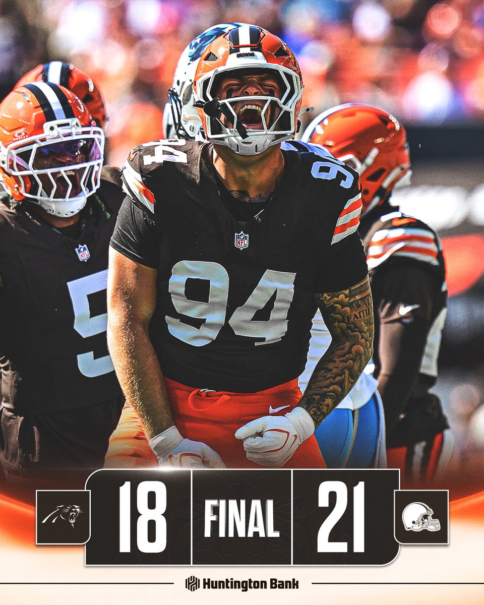 Browns's tweet photo. A HOME OPENER DUB! https://t.co/hGj2RbaNyX