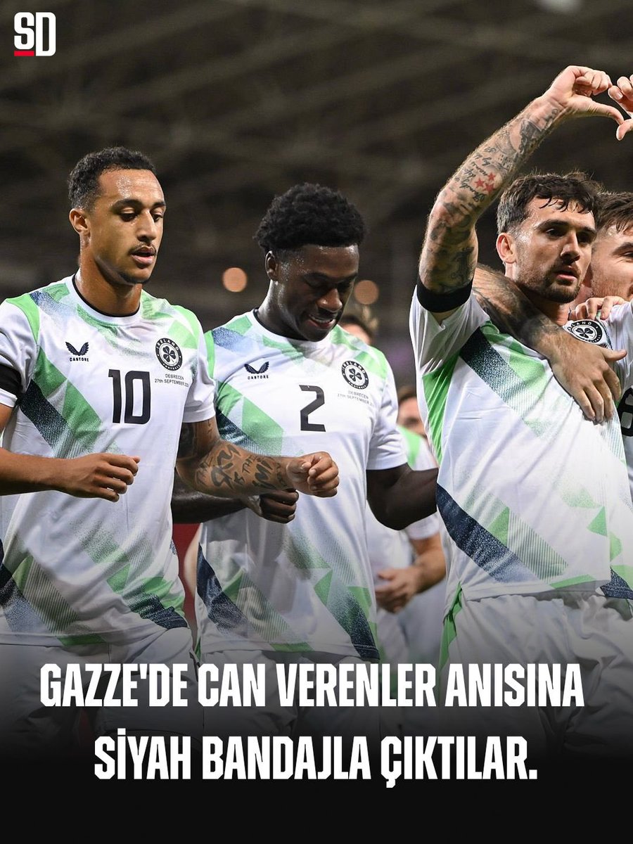 SportsDigitale's tweet photo. İrlanda Cumhuriyeti’nden Filistin’e destek. https://t.co/p3kp75FGQ4