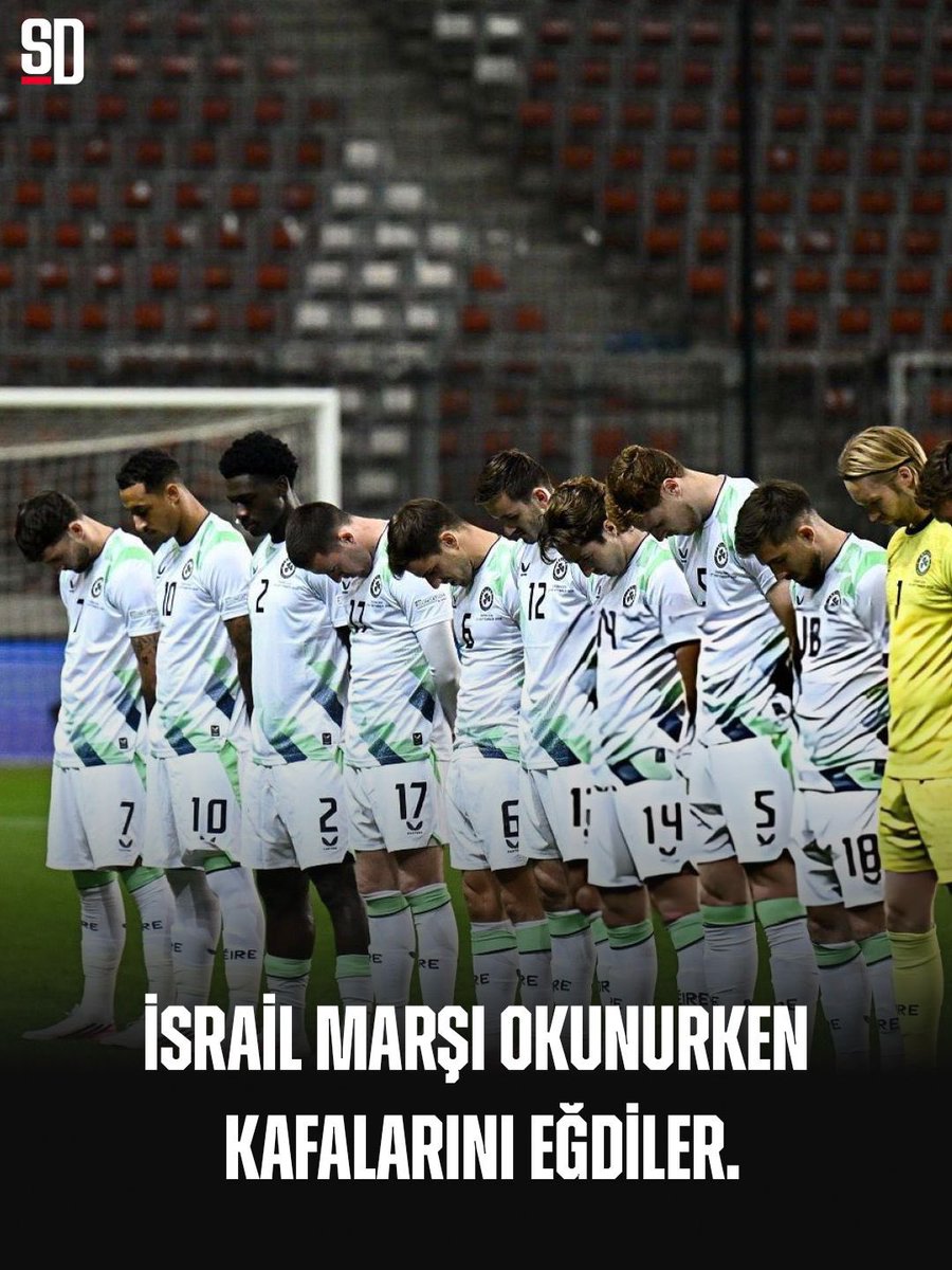 SportsDigitale's tweet photo. İrlanda Cumhuriyeti’nden Filistin’e destek. https://t.co/p3kp75FGQ4