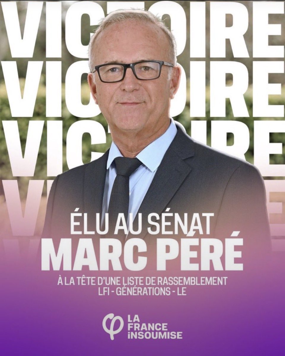 VLautard's tweet photo. Aux dernières élections municipales, Marc Péré, pour renouveler son mandat de maire de L’Union (31), racontait partout qu’il était un maire divers gauche, sans étiquette de parti, et qu’il n’était surtout pas LFI.

Et pourtant quelques mois plus tard, aux sénatoriales…👇 https://t.co/iQKiEe4gKg