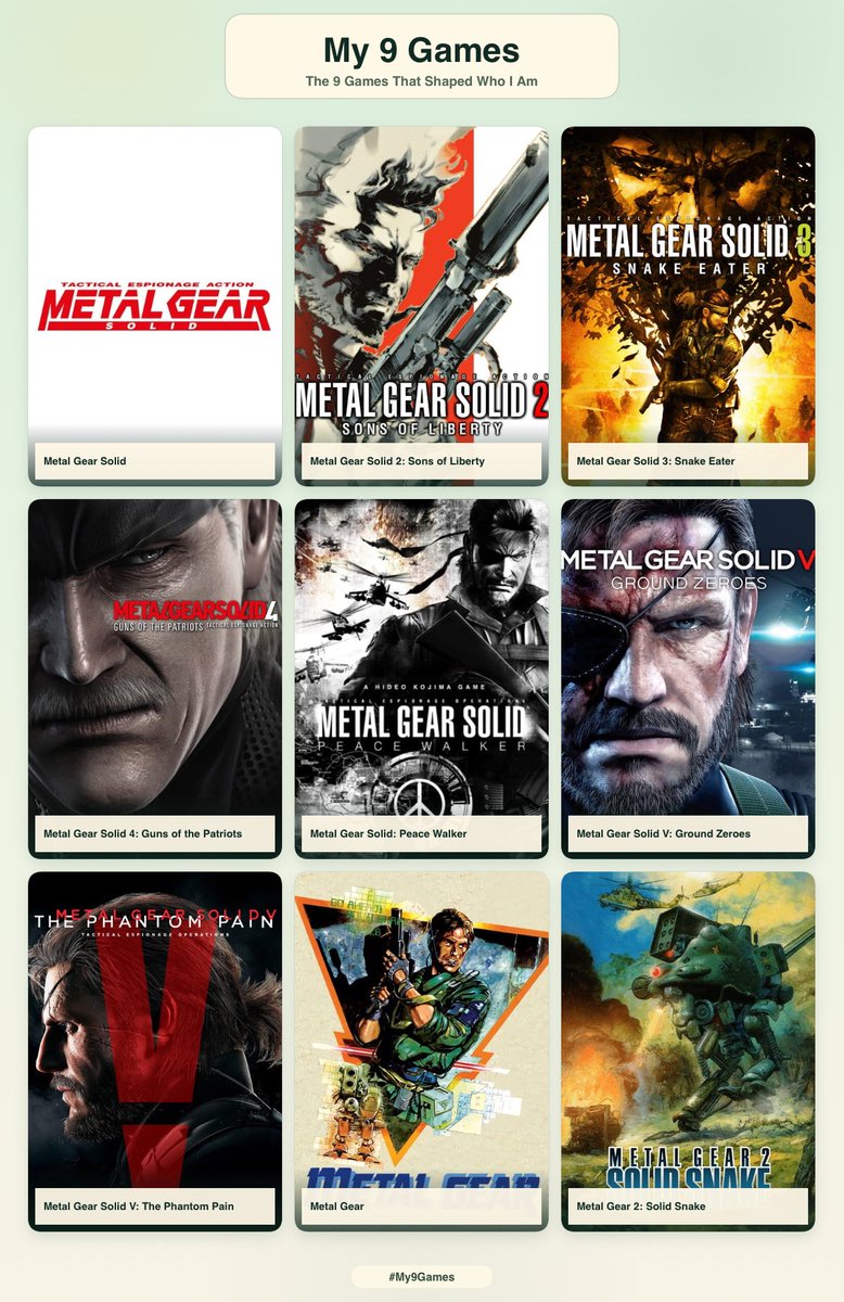Remytheestar's tweet photo. the 9 games that shaped who i am ❤️ 
الله على الديموقراطية https://t.co/am3WtSFnRg