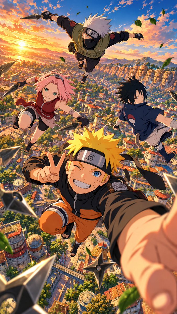 GuruWallpaper1's tweet photo. Naruto Team 8 https://t.co/BDDJlRulbk
