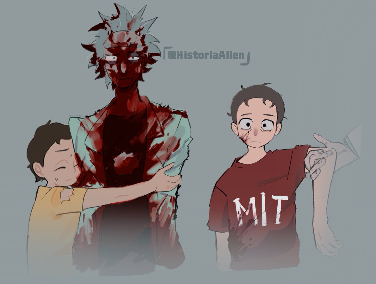 HistoriaAllen's tweet photo. #rickandmorty doodke https://t.co/gjKWywB0Pt