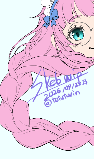 tetutarin's tweet photo. 進捗です✒️ https://t.co/6XUTaMe6JN