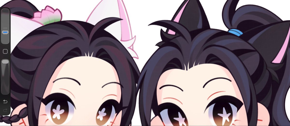 shishilex's tweet photo. 🐱🩷🩵 https://t.co/ua5JvdjN3I