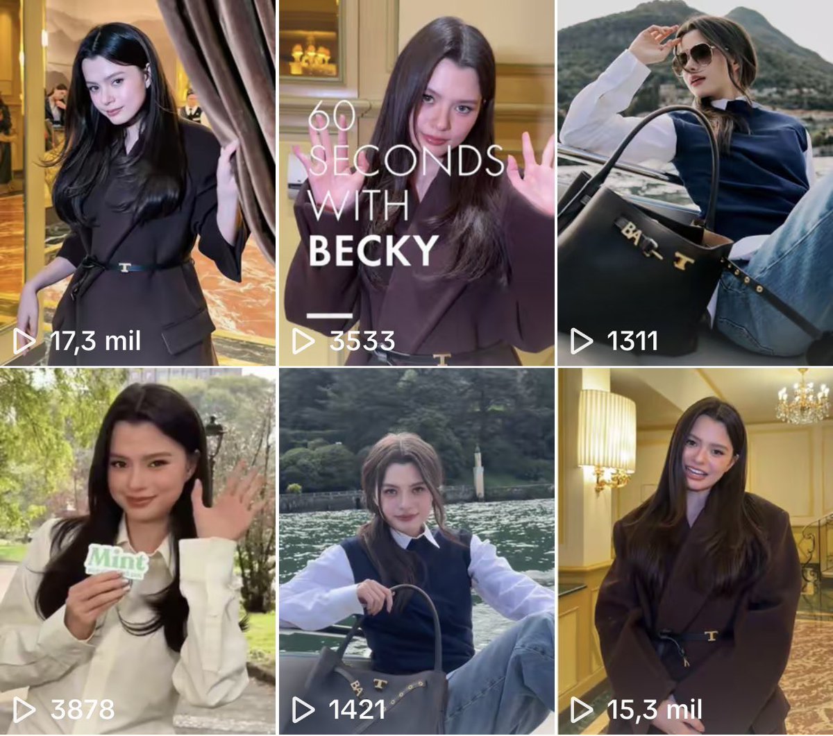 engagementbecky's tweet photo. Coleção Tiktok Becky &amp; Tod’s - Milano Fashion Week SS27 🎶

Aerolook - Fashion Shooting [ 37 videos ] 

• salvar - curtir- comentar - compartilhar 

🔗 https://t.co/GxhIzh0k9w

#BeckyxMFWTodsSS27 #beckysangels
#BeckyArmstrong #Tods #TodsSS27 #MilanFashionWeek https://t.co/o6OYceYE6F