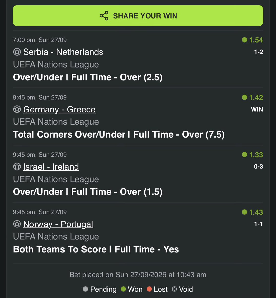 Ruthie_tipstar's tweet photo. Ffe ku #RuthiesVipHub
Tunyuse
Odd 4✅🥳🥳

Germany twayise mu corners😂🏃‍♀️
https://t.co/0IrTDSvqsQ https://t.co/Zl0YVdPCsb